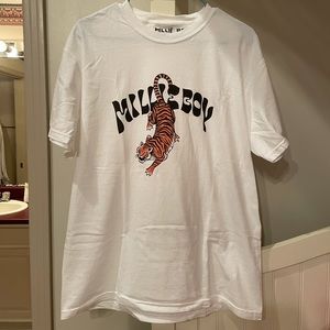 Brand New Millie Boy T-shirt from Clad&Cloth taken out of the plastic package